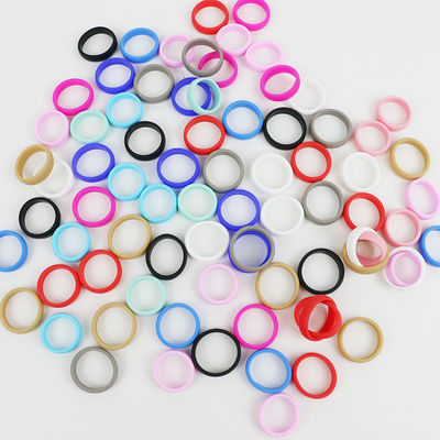 품질  BPA Free Food Grade Silicone Rubber O Rings Chewable For Children Girls 공장