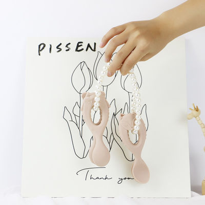 신제품 베이비 스푼 식품 등급 실리콘 스푼