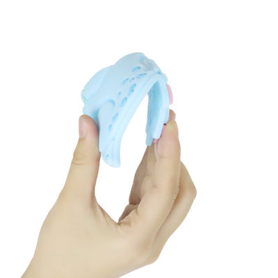 양 말 디노 형태와 화려한 아기 특정 개인 앞 실리콘 깨물고 노는 장난감