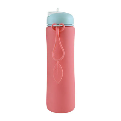 운영하기 위한 OEM ODM 실리콘 물병 소프트 폴드형 500Ml