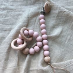 놀아 젖먹이 아기 아이들을 위한 비즈 밴드를 테어스링 주문 제작된 실리콘