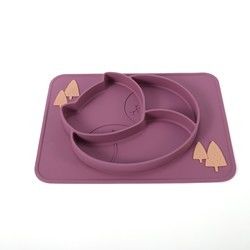 양분된 유아 실리콘이 소프트를 도금처리하는 흡수는 로고를 특화합니다