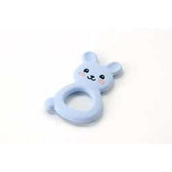 유아 치생을 위해 자유로운 동물적 고양이 새끼 실리콘 아기 깨물고 노는 장난감 BPA