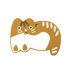 유아 치생을 위해 자유로운 동물적 고양이 새끼 실리콘 아기 깨물고 노는 장난감 BPA