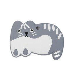 유아 치생을 위해 자유로운 동물적 고양이 새끼 실리콘 아기 깨물고 노는 장난감 BPA