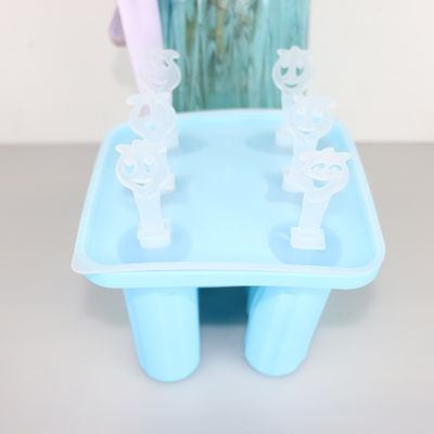 식품 등급 부드러운 실리콘재와 가족 DIY 아이스크림 주형 트레이
