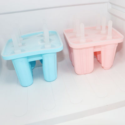 식품 등급 부드러운 실리콘재와 가족 DIY 아이스크림 주형 트레이