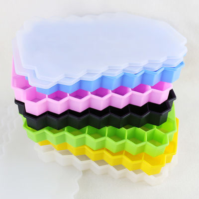 Lid 벌집 형상 OEM과 PVC 무료 연질고무 아이스 큐브 트레이