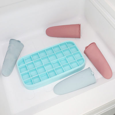 DIY는 아이스크림 아이스 캔디 아이스크림을 위한 실리콘 주형을 개인화했습니다