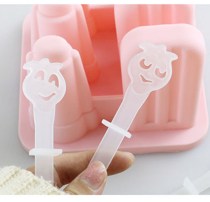 아이스 캔디 개별적 실리콘은 판톤 색깔로 지탱할 수 있어서 만듭니다