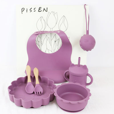 세트 지탱할 수 있는 팬톤 컬러를 공급하는 1Set 8 PC 실리콘 아기