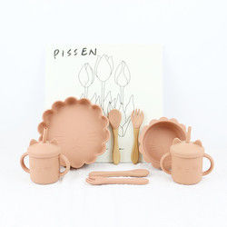 세트 지탱할 수 있는 팬톤 컬러를 공급하는 1Set 8 PC 실리콘 아기