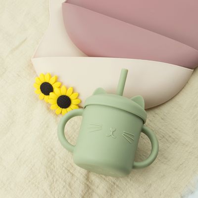실리콘 아기 앞치마의 가슴부분 BPA 무료 소프트에게 음식 캐처를 공급하는 유아