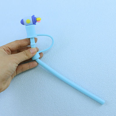 주문 실리콘 밀짚 덮개 -40℃에서 230℃ 온도 범위 주문을 받아서 만들어진 크기 밀짚 상품 매력