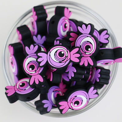 모든 사람들을 위한 맞춘 핼로윈 초점 비즈 BPA 자유롭 논-톡식 DIY 비즈