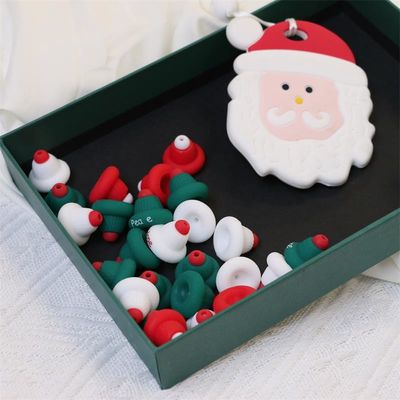 3D 크리스마스 모자 포커스와 함께 100% 안전 BPA 무료 실리콘 마늘 - 무독성