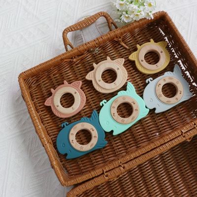 BPA가 없는 실리콘 아기 치아