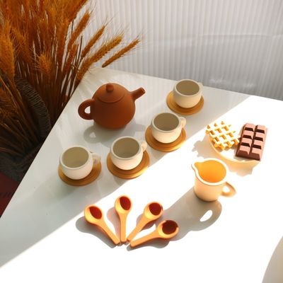 CE 안전 표준 아기 실리콘 장난감과 실리콘 장난감과 차장 세트 17PCS