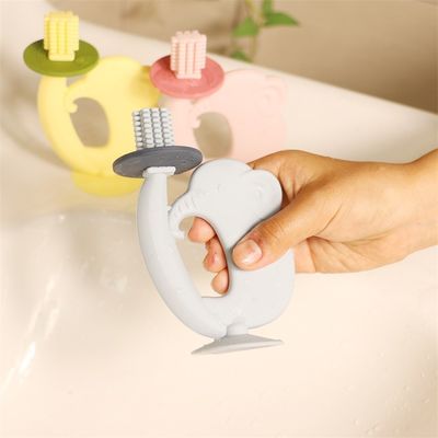 실리콘 베이비 테더 BPA 무료 부드러운 질감 통증 치아 완화 치아 완화 실리콘 테더 아기 장난감 안전