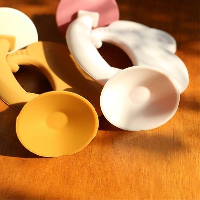 실리콘 베이비 테더 BPA 무료 부드러운 질감 통증 치아 완화 치아 완화 실리콘 테더 아기 장난감 안전