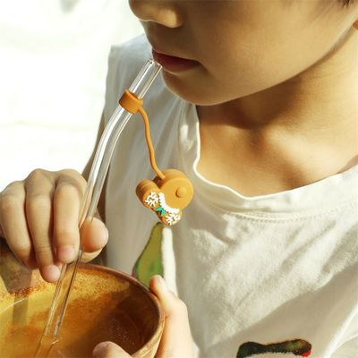 공장 소매 및 사용자 지정 완전 실리콘 BPA 무료 식품 등급 실리콘 빨대 톱퍼 모자