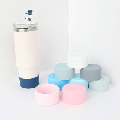 실리콘 덮개 병 물병 오발라에 대한 부트 7.5cm 40oz 안티 슬리드 보호 수갑 밑 수갑 컵 덮개 액세서리