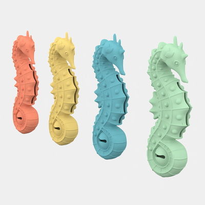 BPA 없는 실리콘 해마 애완동물 장난감