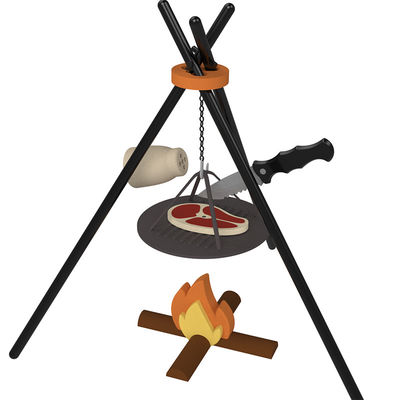 사용자 지정 로고 19 PC 실리콘 가상의 BBQ 그릴 놀이 부엌 요리 장난감 미니 셰프 바베큐 롤 플레이 세트 어린이 부엌 장난감 선물