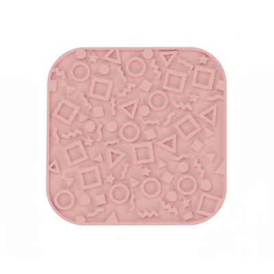 수축 컵을 가진 프리미엄 실리콘 개 립스 패드 매트