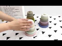 Eco 우호적 의학 등급 소재로 화려한 다중 기능적 아기 실리콘 완구