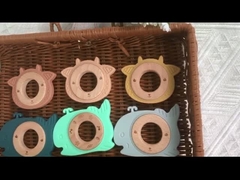 가벼운 실리콘 아기 장난감 - 45.2g 사용자 정의 가능