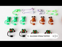 스탠리 컵 텀블러 6-12mm를 위한 3D 디자인 실리콘 풀 스트라 커버